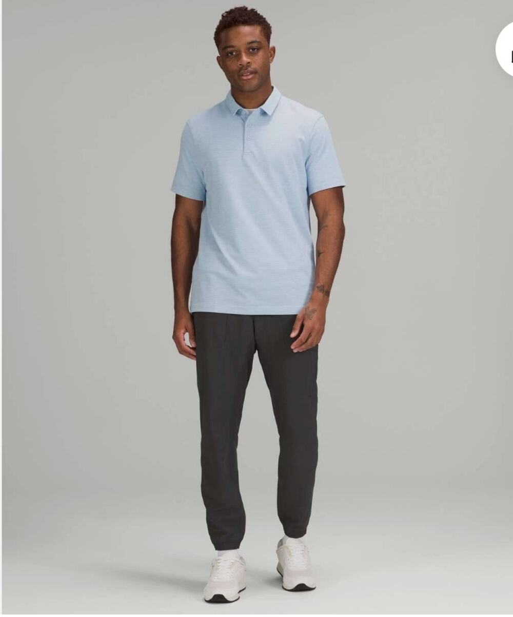 Lululemon Men Evolution Polo Pique (LM3DZPS) Blue - SMALL